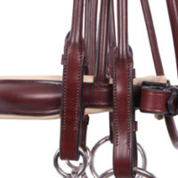 Kingsley Trense anatomischer Nasenriemen die empfindlichen Wangenknochen werden geschont Kingsley Trense anatomischer Nasenriemen